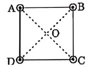 Four wires on a square