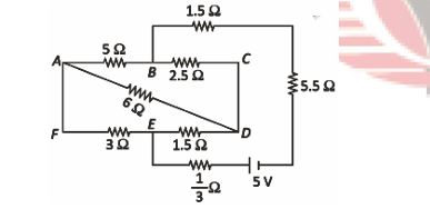 Complex resistor circuit with battery