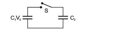 Two capacitors circuit